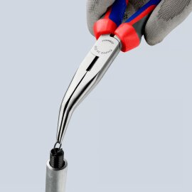 Flachrundzange mit Schneide 200 mm 26 22 200 Knipex