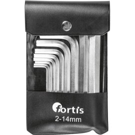 Winkelschraubendreher- Satz in Tasche Fortis