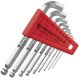 Winkelschraubendreher- Satz im Kunststoffhalter 9-teilig 1,5-10 mm 100 Grad Kugelkopf PB Swiss Tools