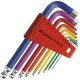 Winkelschraubendreher- Satz im Kunststoffhalter Rainbow Kugelkopf PB Swiss Tools