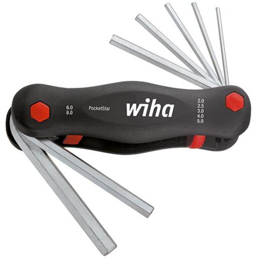 Handklapphalter 7-teilig 2-8 mm PocketStar Wiha