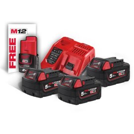 Akku-Set M18NRG-503 NRG KIT IN2 Milwaukee