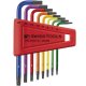 Winkelschraubendreher- Satz im Kunststoffhalter 8-teilig T6-T25 Rainbow PB Swiss Tools