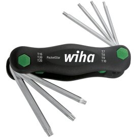 Handklapphalter 7-teilig T7-T25 PocketStar Wiha