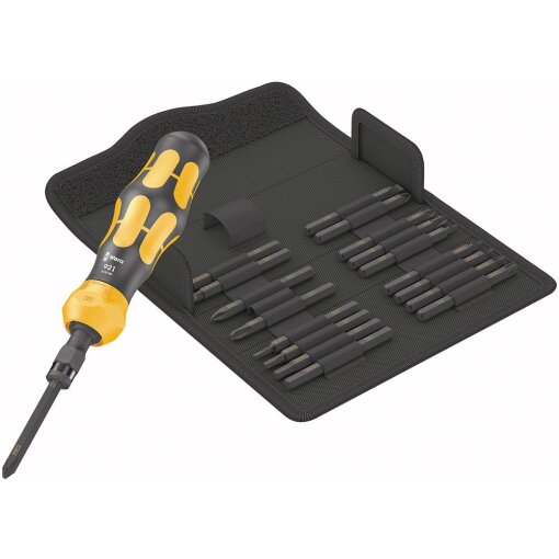 Bit-Sortiment Kraftform Kompakt 900 Set 1 19-teilig Wera