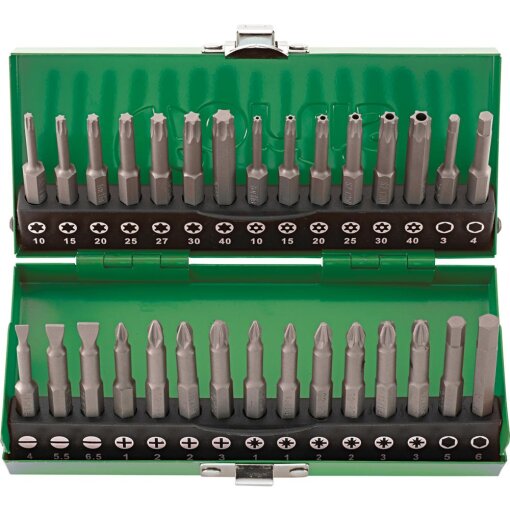 Bit-Sortiment 30-teilig mit Bits 50 mm Fortis