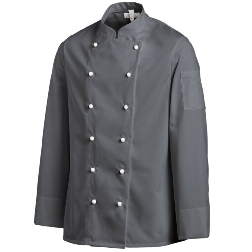 Kochjacke Unisex 12/8790/12 grau Gr. 58