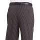 Hose Herren 12/6470/25 schwarz/weiß