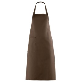 Latzschürze 11/529 toffee
