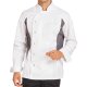 Kochjacke Herren 12/2441 weiß