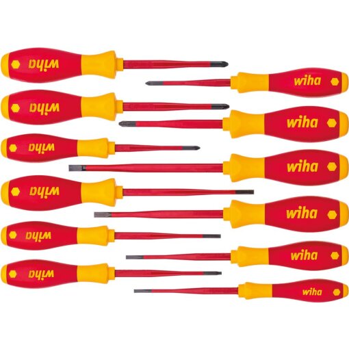 Schraubendreher-Satz VDE 12-teilig slimFix Wiha
