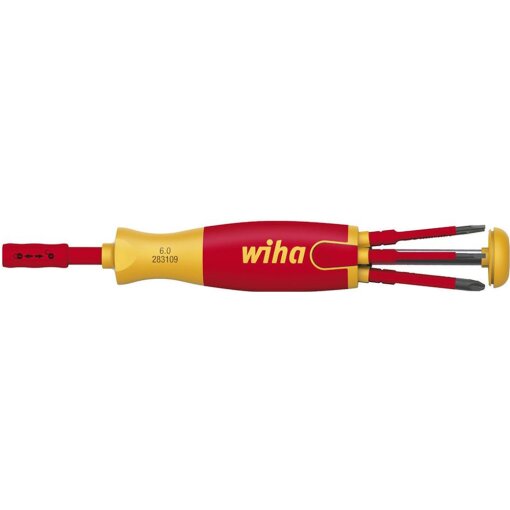 VDE Bit-Magazinhalter 6-teilig Schlitz/PH Wiha