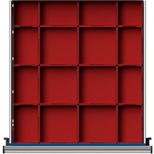 Kleinteilekasten-Set für FH 90-150 mm für Schublade B500 x T540 mm