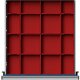 Kleinteilekasten-Set für FH 90-150 mm für Schublade B500 x T540 mm