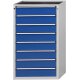 Schubladenschrank V760 Modell 4002 V- RAL 7035 / RAL 5010
