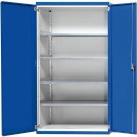 Schwerlastschrank B1085 x T400 x H1950 mm RAL7035/5010...