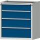 Schubladenschrank V910 Modell 3003/ V910 RAL 7035 / RAL 5010