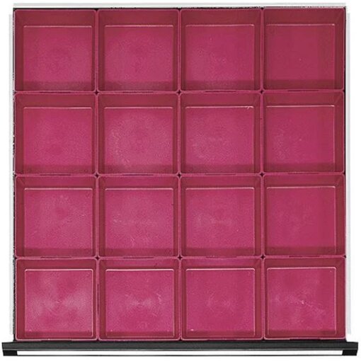 Kleinteilekästen 16 x 150 x 150 mm für Schubladen