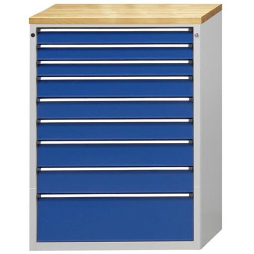 Schubladenschrank V910 Modell 4006 V- RAL 7035 / RAL 5010