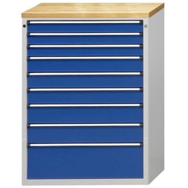 Schubladenschrank V910 Modell 4006 V- RAL 7035 / RAL 5010