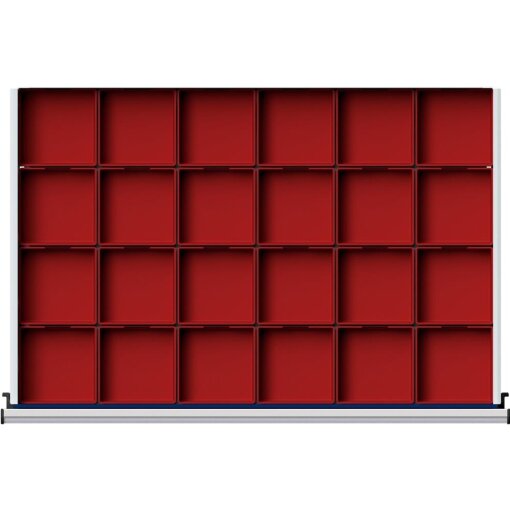 Kleinteilekasten-Set für Schubladen B900 x T600 mm ab FH 90-150 mm