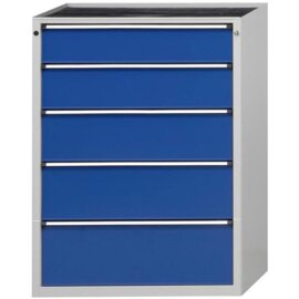 Schubladenschrank V910 Modell 4007 V- RAL 7035 / RAL 5010