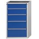 Schubladenschrank V760 Modell 4007 V- RAL 7035 / RAL 5010