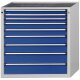 Schubladenschrank V910 Modell 3008 V- RAL 7035 / RAL 5010