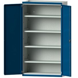 Schwerlastschrank B1085 x T500 x H1950 mm RAL7035/5010...