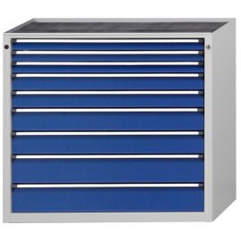 Schubladenschrank V1060 Modell 3008 V- RAL 7035 / RAL 5010