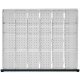 Schubladeneinteilungssatz für FH 90 mm 1/6 Teilung für Schublade B750 x T600 mm
