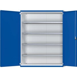 Schwerlastschrank B1485 x T630 x H1950 mm RAL7035/5010...