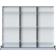 Schubladeneinteilungssatz für FH 60 mm 1/3 Teilung für Schublade B750 x T600 mm