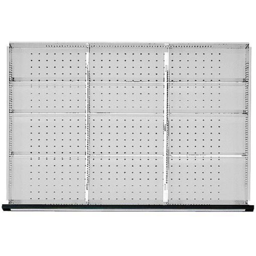 Schubladeneinteilungssatz für FH60 mm 1/3 Teilung für Schublade B900 x T600 mm