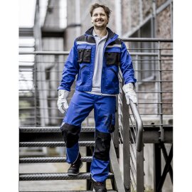 Arbeitshose lang Motion Tex Plus 7611 königsblau / schwarz Gr. 52 Nitras