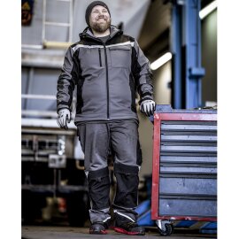 Arbeitshose lang Motion Tex Plus 7612 grau / schwarz Gr. 56 Nitras