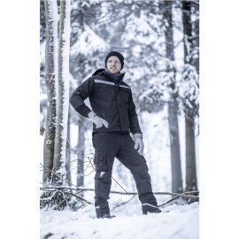 Winter-Softshelljacke Motion Tex Plus 7180W schwarz Gr. 2XL Nitras
