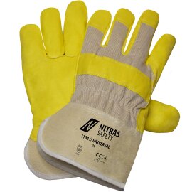 1 Paar Kunstlederhandschuhe Universal 1104 Gr. 10 Nitras