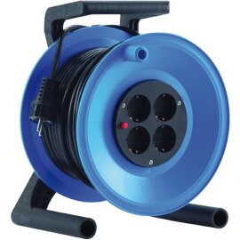 Kunststoff-Kabeltrommel StarLite H05VV3Gx1,5 25 m Hedi