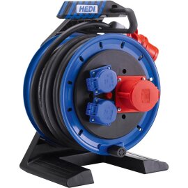 CEE-Vollkunststoff-Kabeltrommel Generation 7 Companion H07RN-F 5G2,5 Hedi