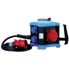 Steckdosenverteiler IP44 3 x Schutzkontakt 2 x CEE 5 x...