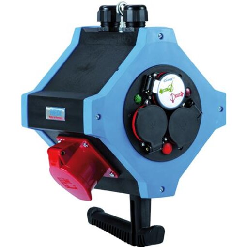 Energie-Hängeverteiler IP44 6 x Schutzkontakt 2 x CEE 5 x 16A Hedi