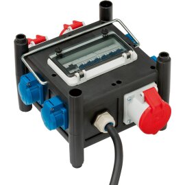Kleinstromverteiler 16A H07RN-F5G2,5 2m CEE 2 x CEE 400V + 5 x 230V Brennenstuhl