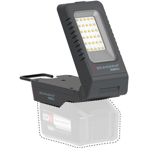 Hybrid-LED-Arbeitsleuchte Basic Connect 1000 Lumen ohne Akku Scangrip