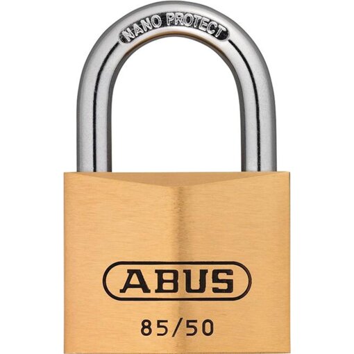 Messing-Hangschloss Nr. 85/50 gleichschließend