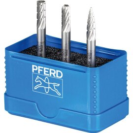 Frässtift-Satz HSS 6 mm 3-teilig A-C-K Ø 6 mm...