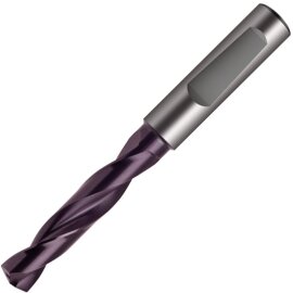 SuperV-Bohrer mit Innenkühlung VHM TiAlN 3xD HE 51876