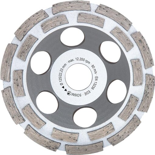 Diamant-Schleifteller 125 mm doppelt belegt FORUM