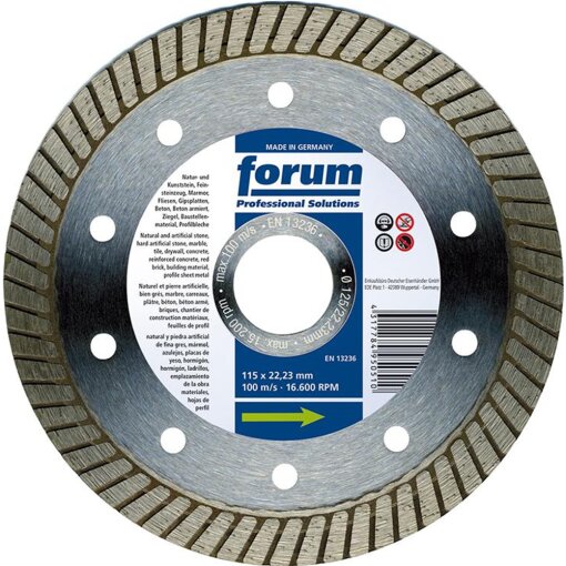 Diamant-Trennscheibe SlimTurbo FORUM