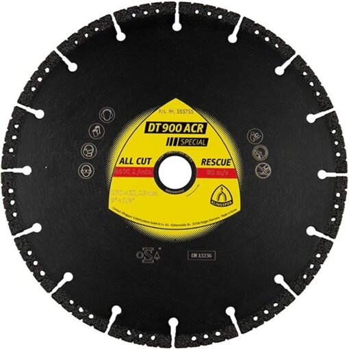 Diamanttrennscheibe DT 900 ACR Special Klingspor